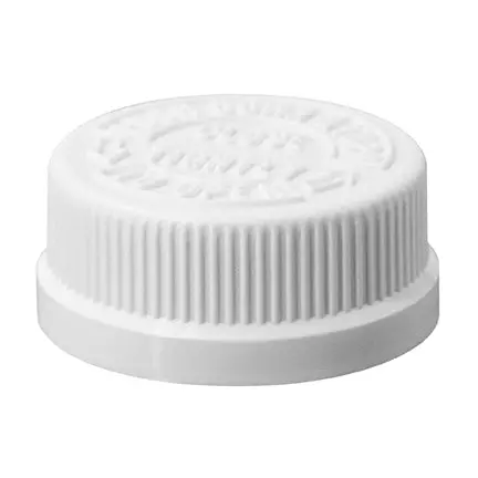 1.25″ Hybrid Metal-Plastic Child-Resistant Cap with Pulp Liner
