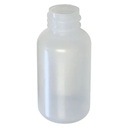 1 oz Natural LDPE Boston Round Bottle – 20-410 Neck Finish