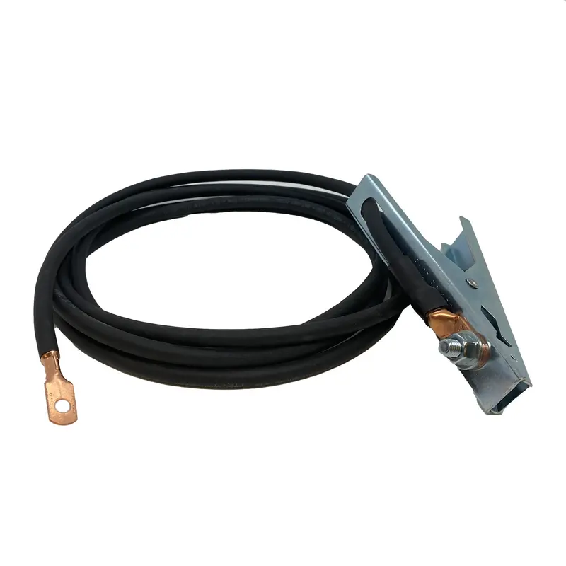 10-Foot Ground Cable and Clamp Assembly with 1/4″ Lug for Miller® Welders