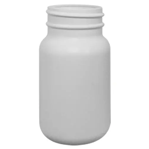 100 cc White HDPE Round Packer Bottle – 38-400 Neck Finish
