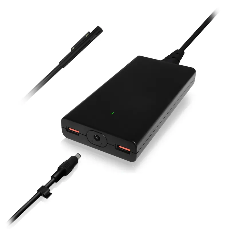 120W Surface-Specific USB-C Laptop Charger for Microsoft Surface Pro, Laptop, Book & Go — Up to 127W Peak