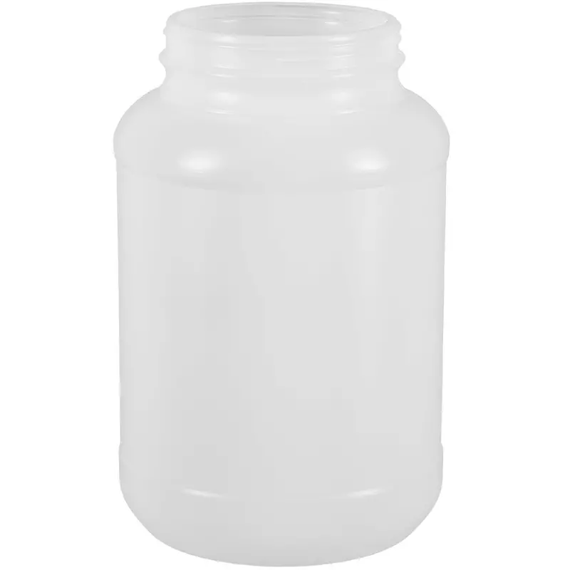 128 oz (1 Gal) Natural HDPE Wide-Mouth Bottle – 110-400 Neck