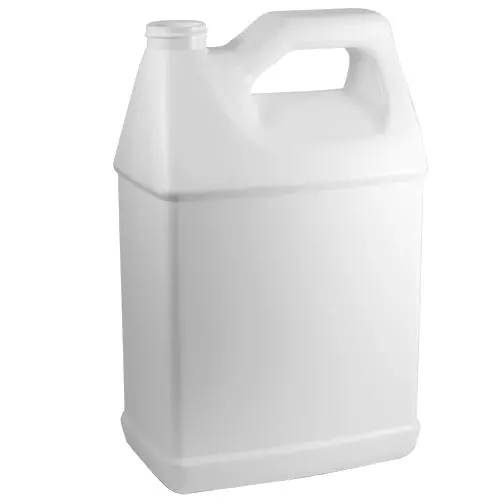 128 oz (1 Gal) White HDPE F-Style Jug – 38-400 Cap Fit