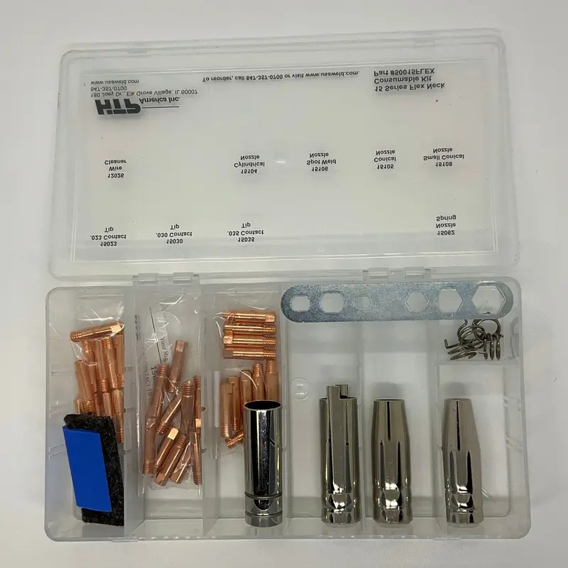 15 Series Flex-Neck MIG Gun Consumables Kit (Model 50015FLEX)