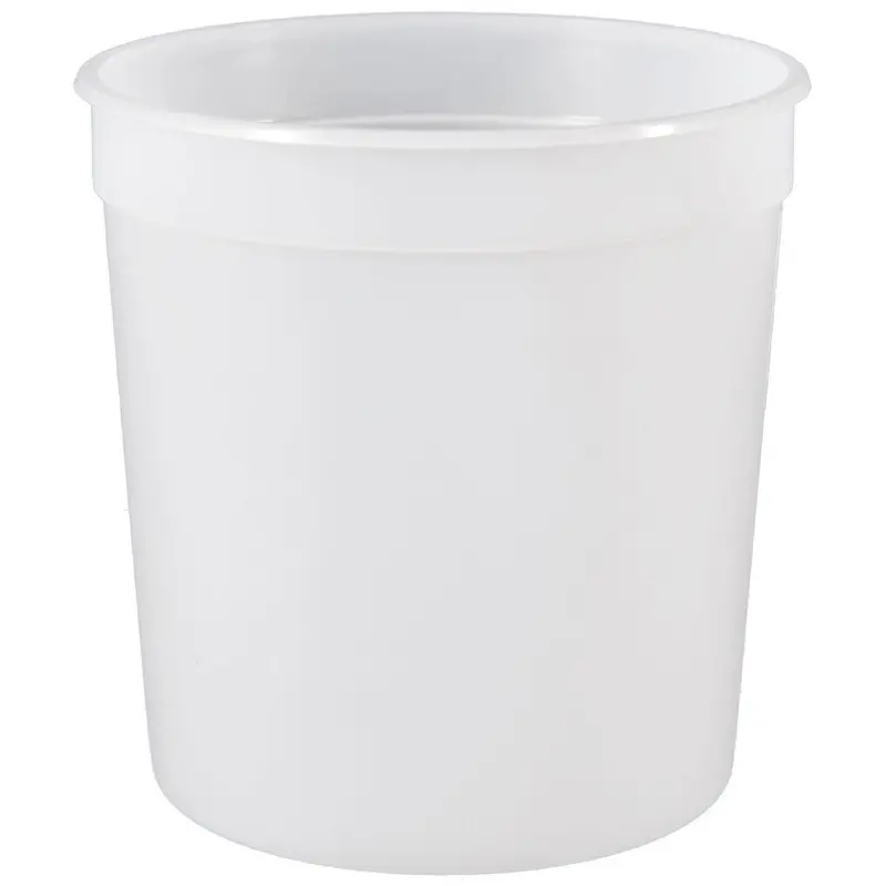 16 oz Freezer-Safe Natural Plastic Tub – L309 Style