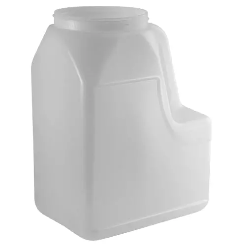 160oz Natural HDPE Handle Bottle – 110-400 Thread Size