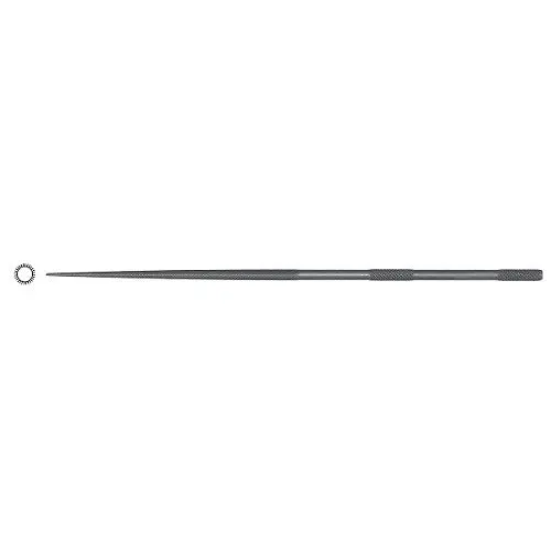 16cm Round Cross-Section Needle Files for Detail Work