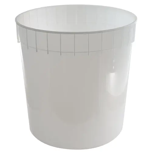 2.5-Gallon FDA-Approved HDPE Dairy Pail – Natural Color & Freezer-Safe