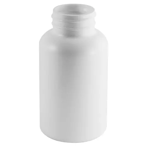 200cc White HDPE Packer Bottle with 38-400 Neck Finish