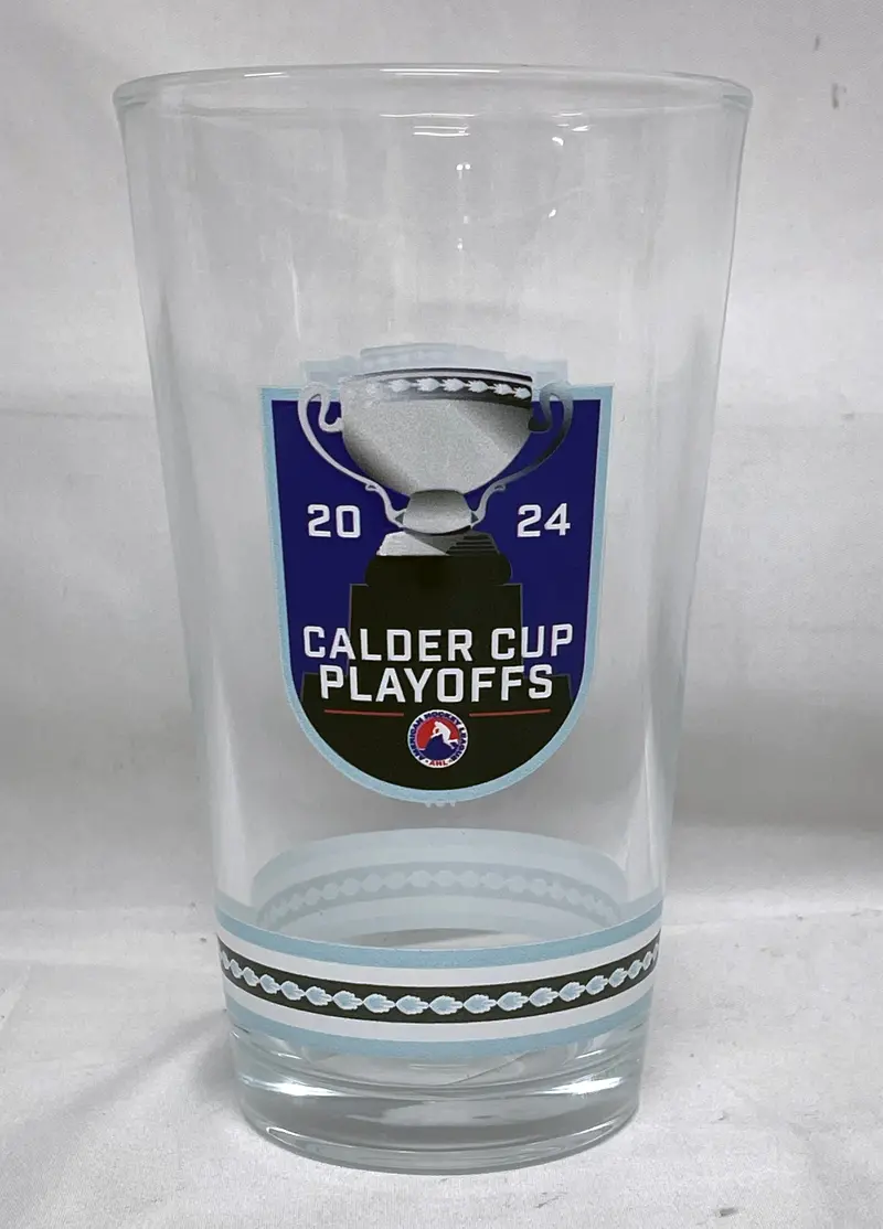 2024 Calder Cup Playoffs Official Team Logo Pint Glass