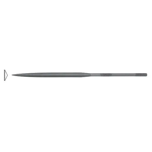 20cm Barrette Profile Needle Files for Fine Metal Shaping
