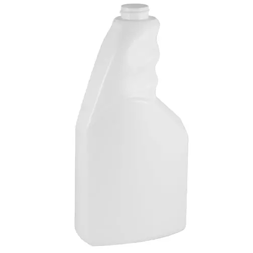24 oz White HDPE Trigger Spray Bottle – 28-400 Closure