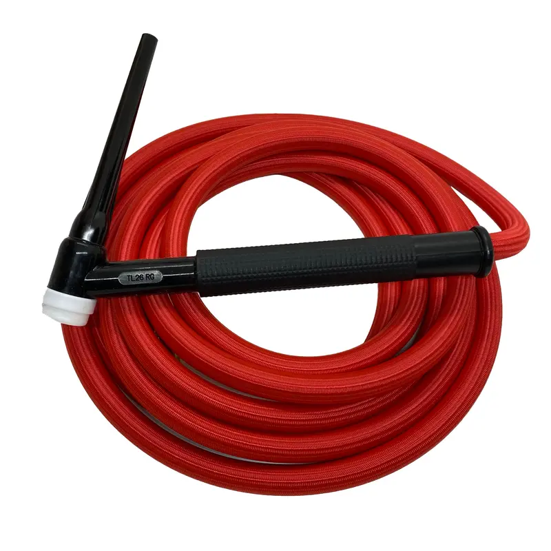 26 Series Air-Cooled MIG Torch (200A) with 35 Dinse & Flow-Through Gas Design