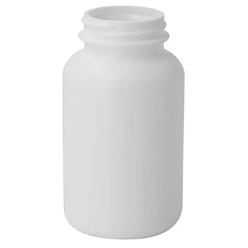 275 cc White HDPE Packer with 45-400 Neck Finish
