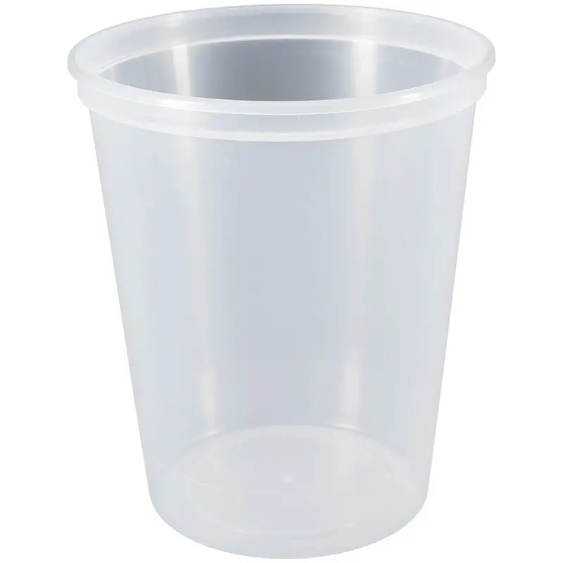 32 oz Natural PP Tub (Model 3251B, L410 Finish) – Case of 620