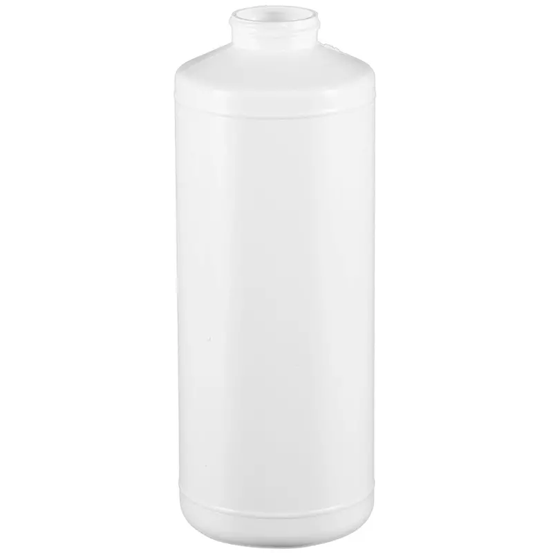 32 oz White HDPE Cylinder Bottle – 38-400 Cap Compatibility