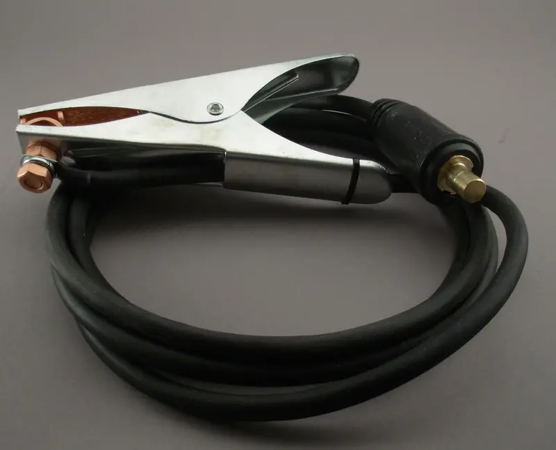 35 Dinse High-Current Ground Cable and Clamp Kit