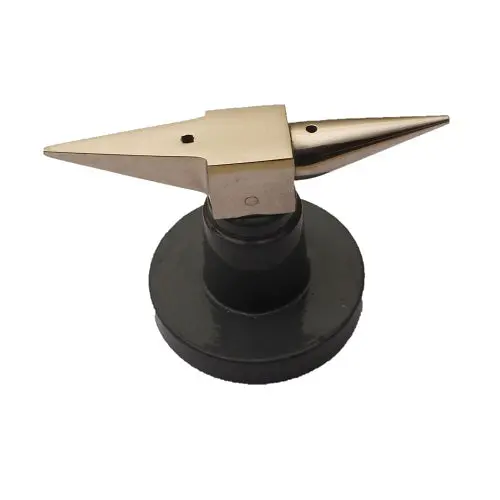 4-Inch Mini Anvil with Carbon Steel Base for Benchtop Use