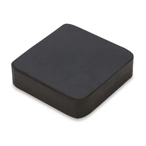 4-Inch Square Rubber Bench Block for Metal Forming & Texturing