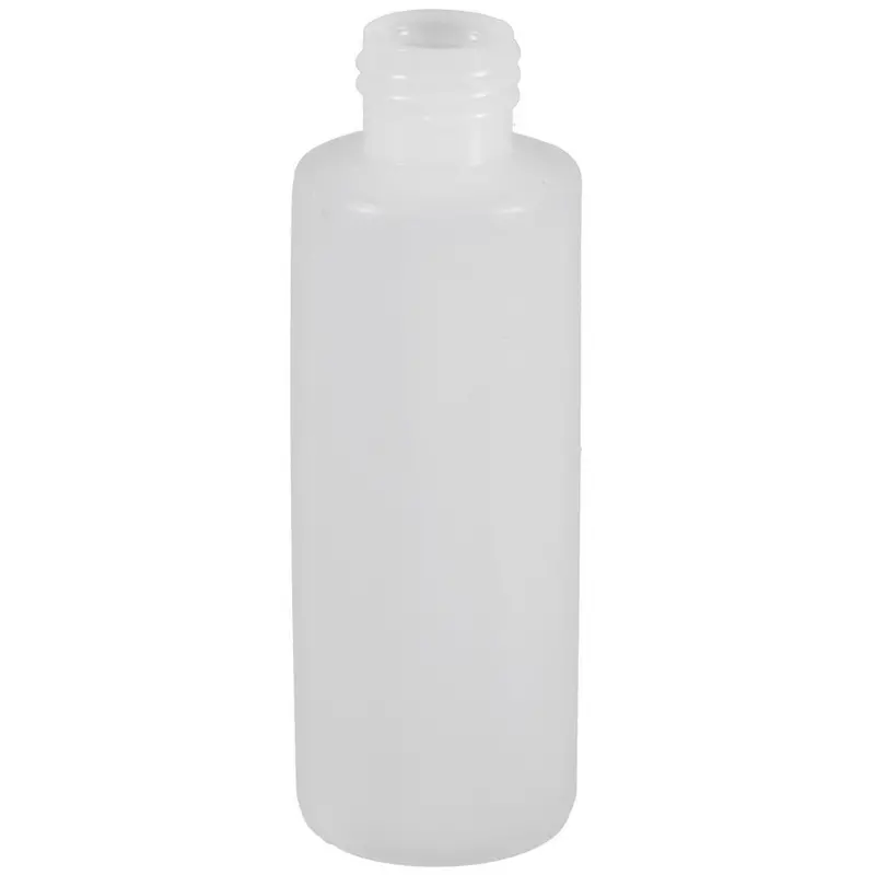 4 oz Natural HDPE Cylinder Bottle – 24-410 Cap Interface