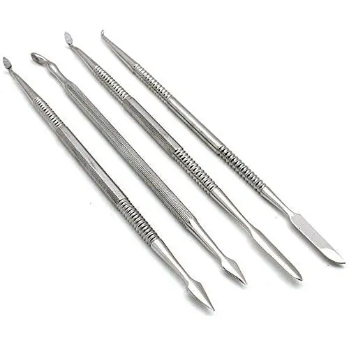 4-Piece Ergonomic Wax Carving Tool Set