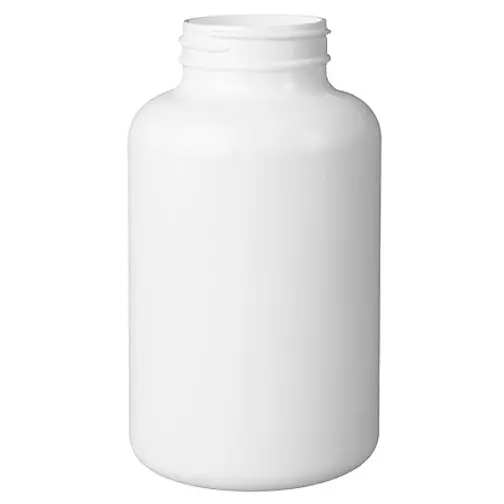 400 cc White HDPE Packer Bottle – 45-400 Neck Finish