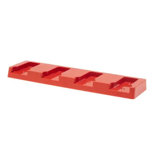 48 TOOLS BH-MIL-RED-04 Red 18V Battery Mount for Milwaukee Tools