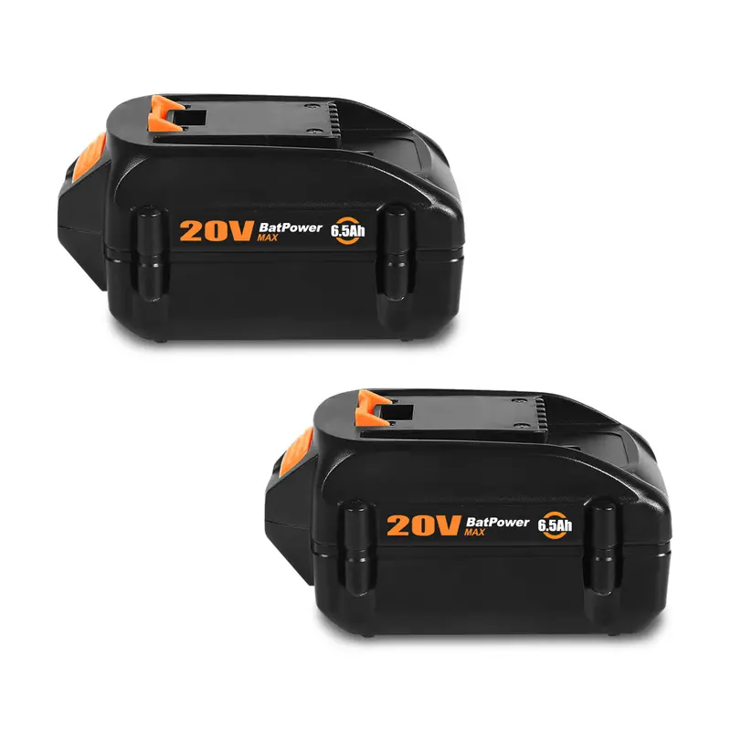 6.5Ah 20V Extended-Capacity Battery for WORX WA3578 – Powers WG630, WG543, and More