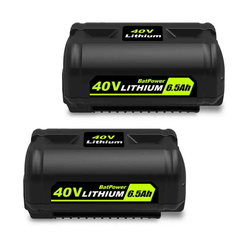 6.5Ah 40V High-Capacity Ryobi Replacement Battery – Works with OP40602, OP4040, OP40301, OP40261, and Other 40V ONE+ Batteries