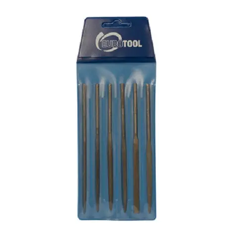 6-Piece 5.5-Inch Premium Needle File Set – Grade #2