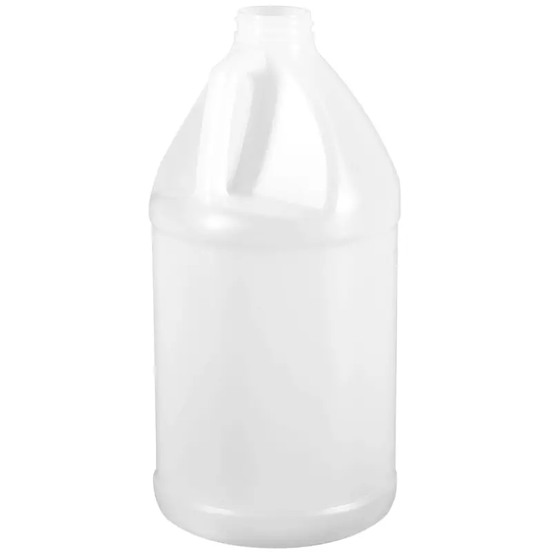 64 oz White HDPE Industrial S/M Bottle with 38-400 Neck Finish