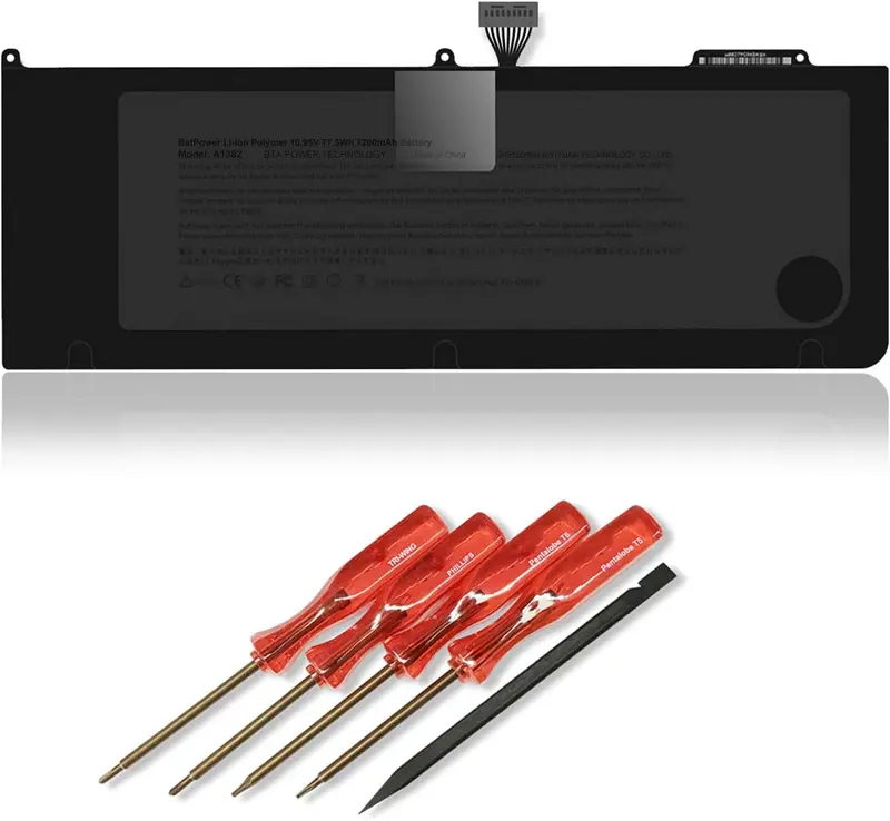 77.5Wh A1382 Battery for MacBook Pro 15″ (Early–Mid 2011) – A1286 Compatible
