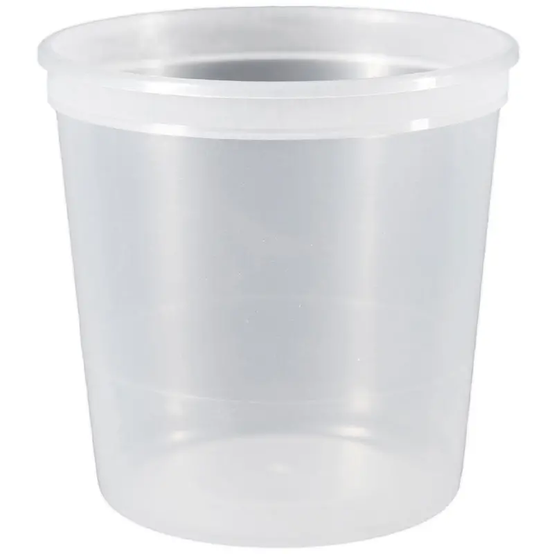 8 oz Natural PP Tubs – T851 (L300 Finish)