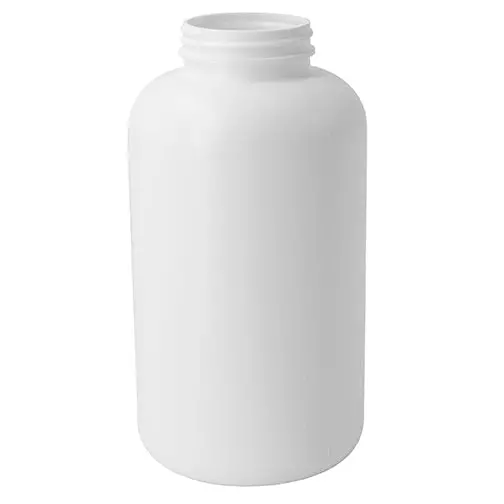 950 cc White HDPE Packer Bottle – 53-400 Neck, 75 per Case