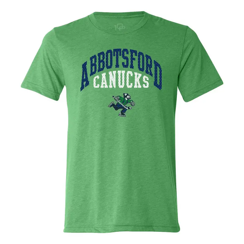 Abbotsford Canucks Athletic T-Shirt – 108 Stitches Short Sleeve for Adults