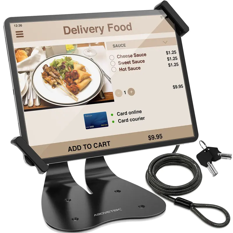 AboveTEK Locking iPad Display Stand for Retail Kiosks – TH-218
