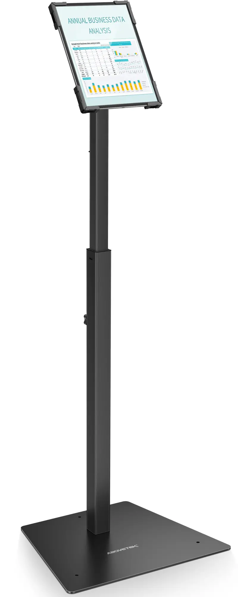 AboveTEK Reinforced Floor-Mounted Tablet Kiosk – TH-628