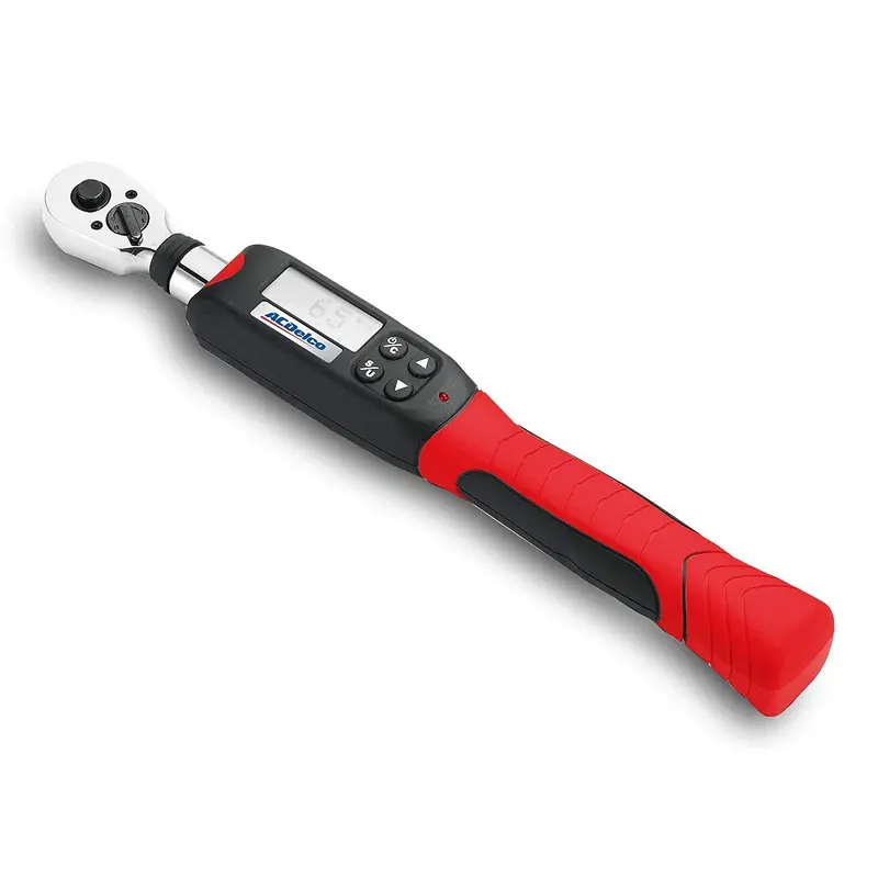 ACDelco ARM601-3 3/8″ Digital Torque Wrench – 3.7–37 ft-lbs, Heavy-Duty