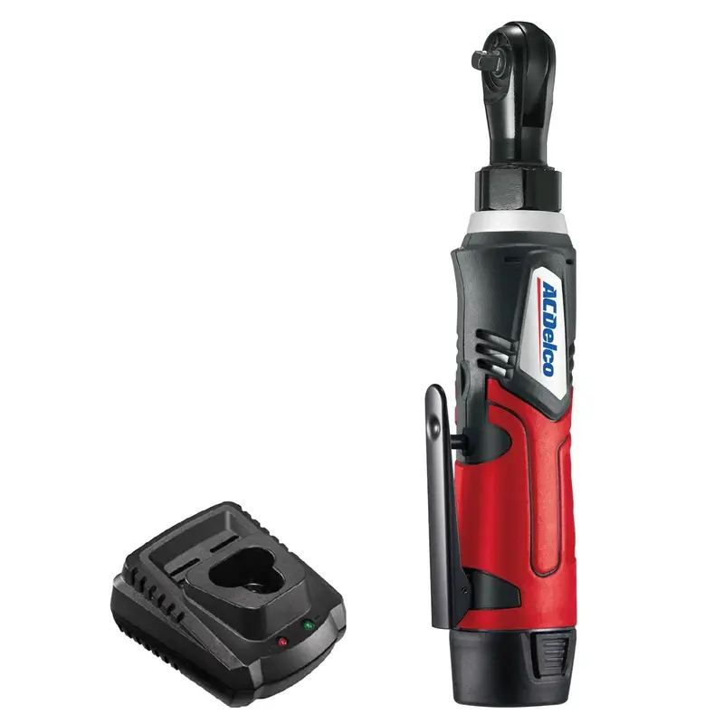 ACDelco G12 12V 1/4″ Ratchet Wrench – 30 ft-lbs Torque Tool Kit (ARW1207P)