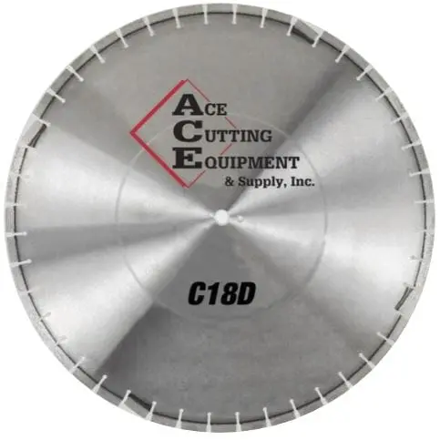 ACE C18D 18-Inch Diamond Blade for Concrete Cutting