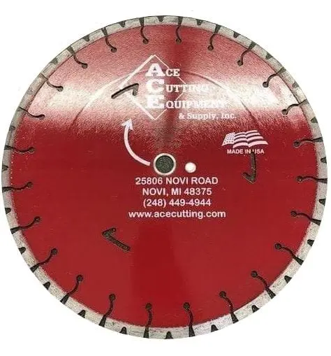 ACE CA24+ Diamond Blade – Optimized for High-Speed Performance