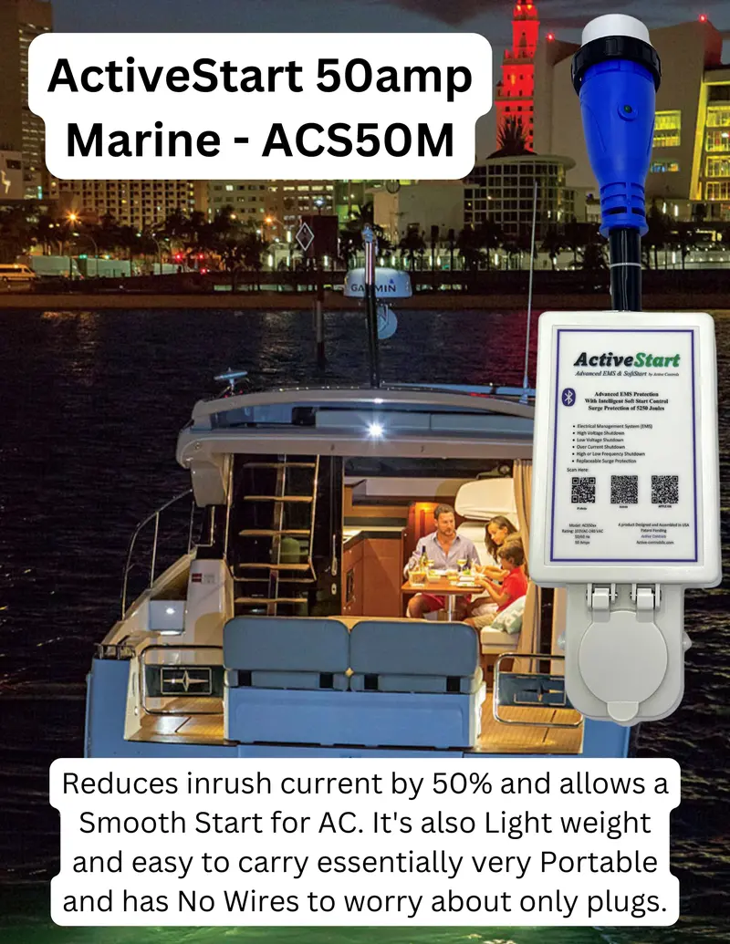 ACS50M Refurbished 50A Marine Soft Start with Surge Protection