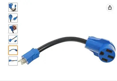 Active Controls 15A to 50A Dog Bone Adapter