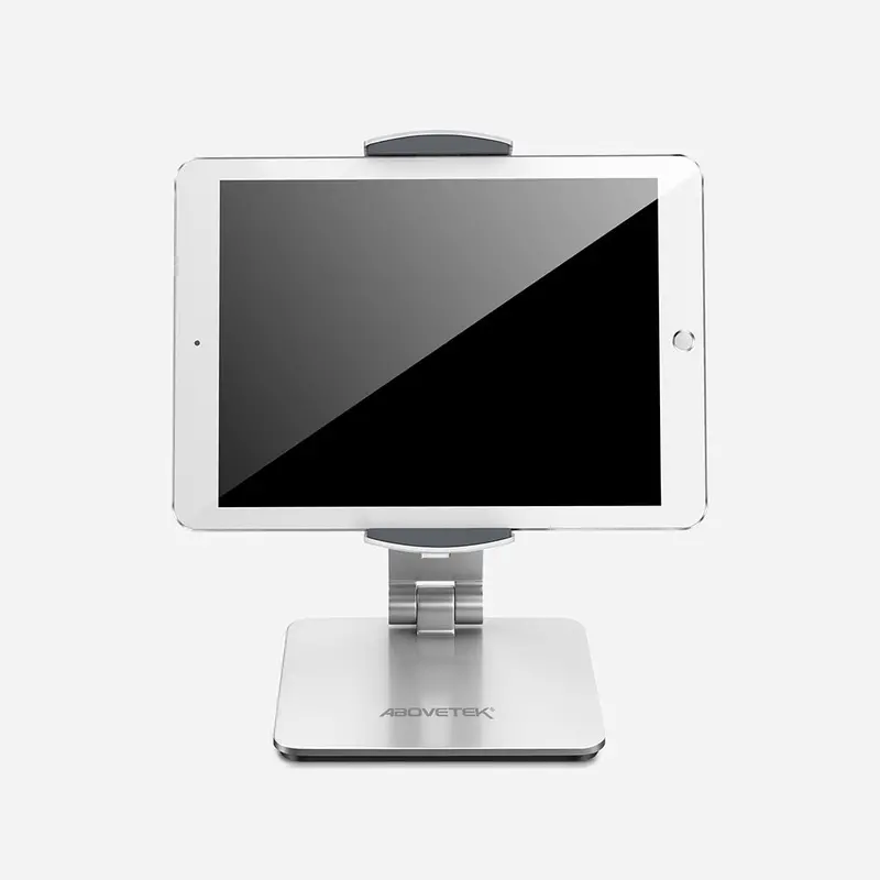 Aluminum Desktop Stand Compatible with Phones and Tablets 4″–14″ (TS-158S)