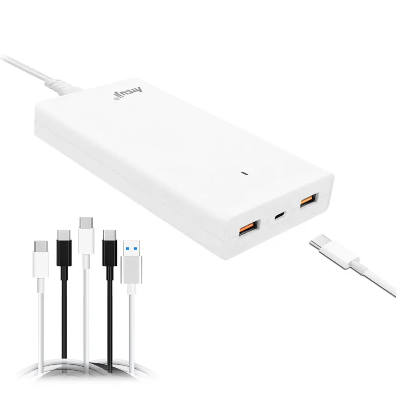 AT13PA 130W/90W USB-C Laptop Power Adapter for Apple MacBook Pro & Air, Microsoft Surface, HP, Dell, and Other USB-C Laptops