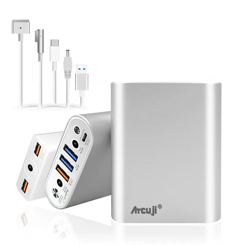 AT20MA 20000mAh Portable Power Bank with 130W USB-C PD for MacBook Air 13″/11″, iPhone, iPad, Galaxy, and Android Devices (TSA Approved)