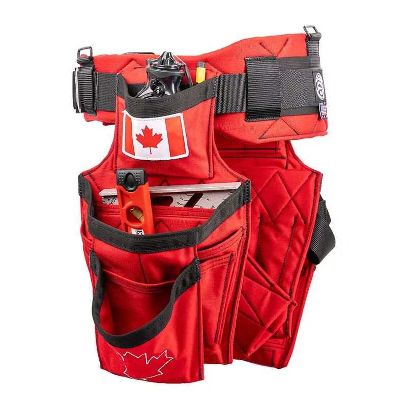 Badger Tool Belts 461174 — Standard Carpenter’s Tool Belt with Canadian Flag Design