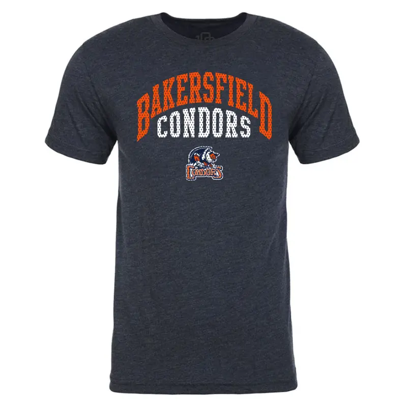 Bakersfield Condors Athletic T-Shirt – 108 Stitches Short Sleeve for Adults