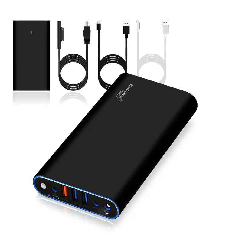 BatPower ProE2 Surface External Battery (98Wh/148Wh/210Wh) — Portable Power Bank for Surface Pro, Laptop & Go