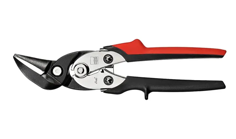 BESSEY D29ASSL-2 Left-Cut Shaping Snips – Stainless Steel, Enhanced Leverage Design